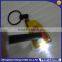 promotional led pvc keychain with light