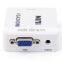 white VGA+R/L audio to HDMI converter
