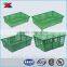 Gridding Plastic PP Storage Baskets with Cover for Fruits and Vegetables Meet Euro Standards