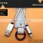 2016 new design usb cable keychain for Apple Charging Notebook Portable Charger USB Cable