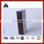 Embossed Grained ASA Color Window Frame Upvc Profile