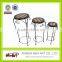 Metal garden decoration flower stand mosaic rack metal garden decorative metal crafts