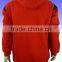 100% cotton plain hoodie/gym hoodie men