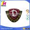 High quality woven/embroidery patch design for clothing