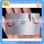 Transparent inkjet pvc card