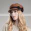 Fashion 100% Wool Felt camel color Fedora Style Hat