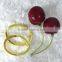2016 new oval split metal rings