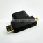 Wholesale female hdmi to male mini hdmi connector for data transmission