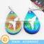 2015 Metal Clasp Resin And Insect Pendant Used for Necklace