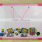 Lanxi xindi magnetic white board with frame