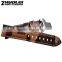 high quality Camouflage genuine calfskin leather watch Bracelet 24mm Wholesale 3PCS