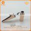 2015 fashionable electroplate flat shiny cosmetic tube for eyeliner
