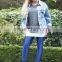 Competitive Price Good Quality High Waist Disco Pants Shinny ladies pants