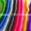 Wholesales DC3.5MM Transparent Spiral Metal Cable