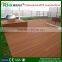 Gray wood composite decking tiles for non-slip wood composite decking tiles