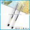 Office&school promotional smooth roller pen ball with clear plastic pen tubes plastic pen