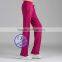 Wholesale custom polyester cotton blank women yoga jogger pants