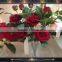 artificial flower factory wholesale red rose plant