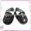 Black Leather shoes For 18 INCH PVC dolls