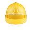 CE construction industrial safety hard hat with vents