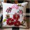 Ready 100%cotton canvas towel embroidered decorative cushion covers, sofa covers