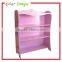 Best quality tiered display shelf book, high quality shelf dividers for wood shelves