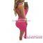 Big Stock Wholesale Rosy Multi-wear Open Back Sexy Ladies One Piece Dress