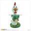 Decorative Rooster Bobble Head Figurines with Aquarius
