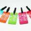 Smile carton trolley luggage tag