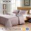 veken home textile 600 thread count full size plain dyed wholesale german style bedding sets 100% cotton