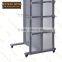 Wholesale Chrome plated Wire Shelving J-hook Garment Rack.size:31''*25.5''*55''H