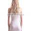 Silk Fabric Women Classic Slim Fit Tank Bodycon Mini Tee Dress