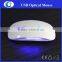 Lighting up custom logo slim mouse with cable