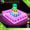 RGB Color Changing LED Cube / LED Cube Chairs / Light Cube Seat