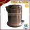 6L waste bin container price/small trash bin/metal garbage bin