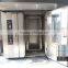 KH-KL-100 high quality used natural gas rotary hot air circulation oven series, rotary oven,baking oven