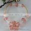 Colorful love flower jewelry crystal beads bracelet                        
                                                                                Supplier's Choice