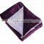2016 Featured Products Purple Minky Plain Cuddle Soft Security Natural Baby Blanket