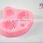 Customized hot selling silicone rose fondant mold