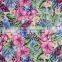 flower print spandex elastane material supplier