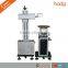 Made in china Auto-turntable laser marking machine mobile 2 years warranty