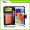 Fashion Book Style Leather Wallet Cell Phone Case for Samsung Galaxy S5