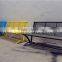 Powder coated steel patio bench metal park bench parts