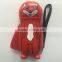 High quality led plastic handpress flashlight with customized logo