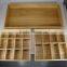 Cheap wooden bow tie storage box wooden storage box