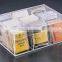 Acrylic Material Clear Acrylic Box With Dividers