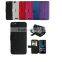 black wallet leather case for archos 50 helium plus case coloful silk leather case high quality with factory price