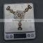 Women Slipper Decoration Accessories&Nickle free silver rhinestone bra front clip closure buckle