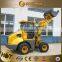 loader machine 1.5ton 0.65m3 front wheel loader mini loader