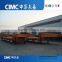 60 tons China new 3 axles low bed trailer / flatbed semi trailer truck factory manufacturer